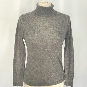 Cashmere turtleneck gray, lightweight